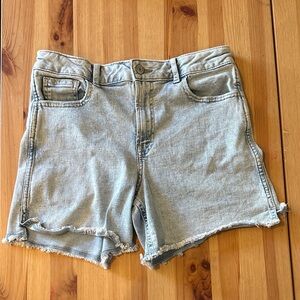 GAP Kids Blue Jean Shorts Distressed Cut-Off Style